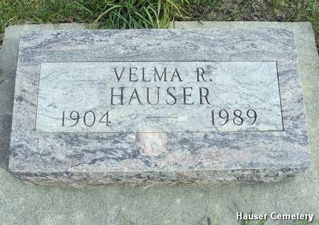 HAUSER, VELMA R. - Hardin County, Iowa | VELMA R. HAUSER 