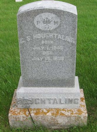 HOUGHTALING, G.S. - Hardin County, Iowa | G.S. HOUGHTALING 