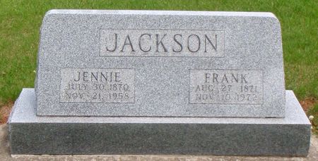 JACKSON, FRANK - Hardin County, Iowa | FRANK JACKSON 
