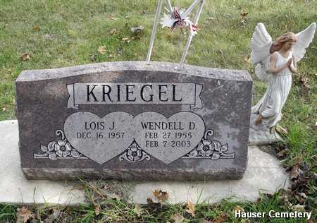 KRIEGEL, WENDELL DEAN - Hardin County, Iowa | WENDELL DEAN KRIEGEL 