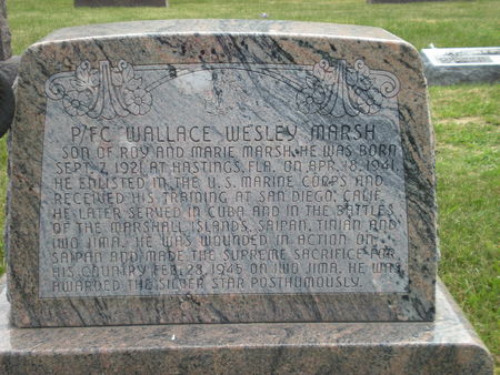 MARSH, WALLACE - Hardin County, Iowa | WALLACE MARSH 