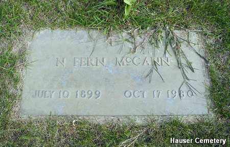 STRAWBRIDGE MCCANN, NELLIE FERN - Hardin County, Iowa | NELLIE FERN STRAWBRIDGE MCCANN 