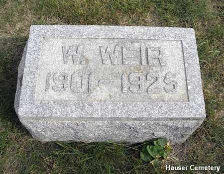 MCCANN, WILLIAM WEIR - Hardin County, Iowa | WILLIAM WEIR MCCANN 