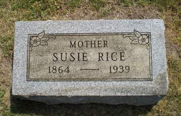 RICE, SUSIE - Hardin County, Iowa | SUSIE RICE 