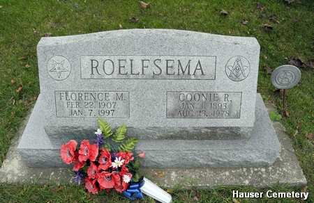 BARGAR ROELFSEMA, FLORENCE M. - Hardin County, Iowa | FLORENCE M. BARGAR ROELFSEMA 