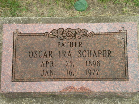 SCHAPER, OSCAR - Hardin County, Iowa | OSCAR SCHAPER 