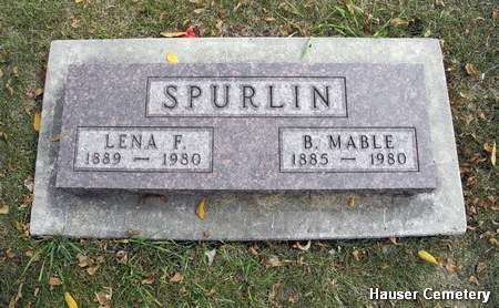 SPURLIN, LENA FAY - Hardin County, Iowa | LENA FAY SPURLIN 