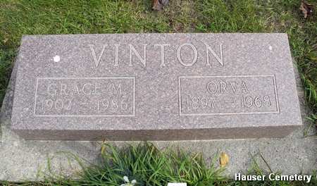VINTON, GRACE - Hardin County, Iowa | GRACE VINTON 