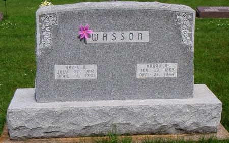 WASSON, HARRY - Hardin County, Iowa | HARRY WASSON 