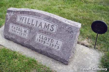 WILLIAMS, HAZEL M. - Hardin County, Iowa | HAZEL M. WILLIAMS 