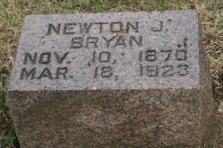 BRYAN, NEWTON JACKSON - Harrison County, Iowa | NEWTON JACKSON BRYAN 