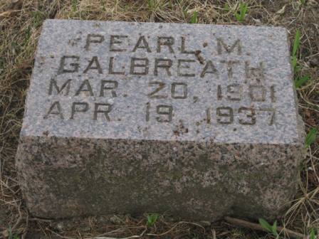 BRYAN GALBREATH, PEARL M - Harrison County, Iowa | PEARL M BRYAN GALBREATH 