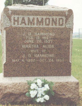 HAMMOND, MARTHA ALIIDA - Harrison County, Iowa | MARTHA ALIIDA HAMMOND 