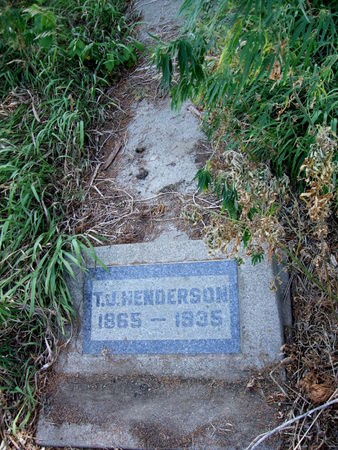 HENDERSON, THOMAS JEFFERSON - Harrison County, Iowa | THOMAS JEFFERSON HENDERSON 