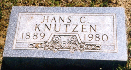 KNUTZEN, HANS - Harrison County, Iowa | HANS KNUTZEN 