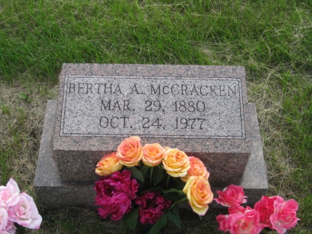 SMITH MCCRACKEN, BERTHA ANN - Harrison County, Iowa | BERTHA ANN SMITH MCCRACKEN 
