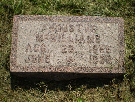 MCWILLIAMS, AUGUSTUS - Harrison County, Iowa | AUGUSTUS MCWILLIAMS 