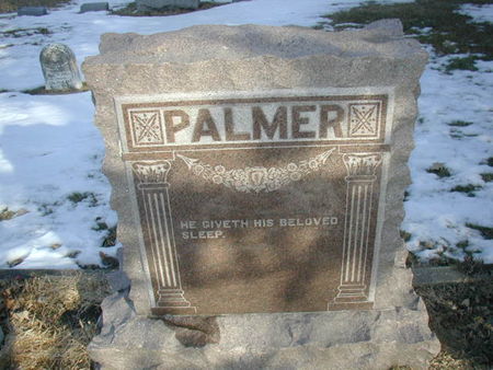 PALMER, FAMILY MARKER - Harrison County, Iowa | FAMILY MARKER PALMER 
