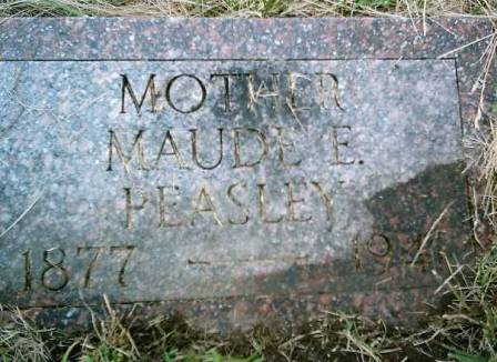 PEASLEY, MAUDE ETHEL - Harrison County, Iowa | MAUDE ETHEL PEASLEY 