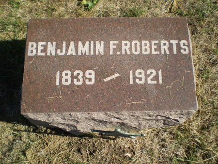 ROBERTS, BENJAMIN FRANKLIN - Harrison County, Iowa | BENJAMIN FRANKLIN ROBERTS 