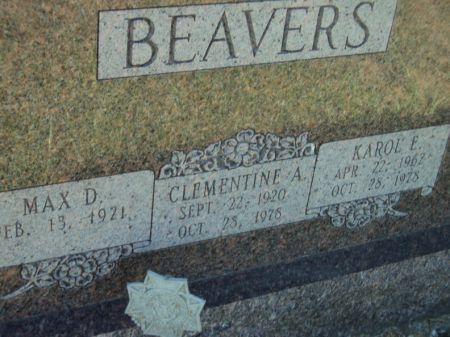BEAVERS, MAX D. - Henry County, Iowa | MAX D. BEAVERS 