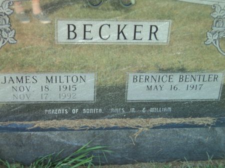 BECKER, JAMES MILTON - Henry County, Iowa | JAMES MILTON BECKER 