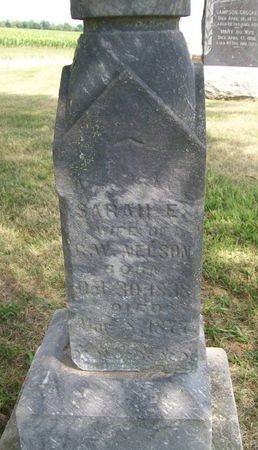 JACOBS NELSON, SARAH ELIZABETH - Henry County, Iowa | SARAH ELIZABETH JACOBS NELSON 