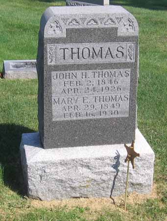 THOMAS, JOHN H - Henry County, Iowa | JOHN H THOMAS 