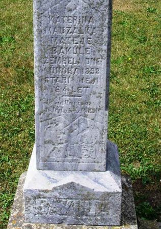 BAKULE, KATERINA - Howard County, Iowa | KATERINA BAKULE 