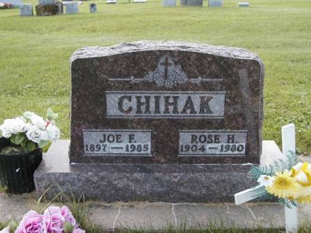CHIHAK, ROSE H. - Howard County, Iowa | ROSE H. CHIHAK 