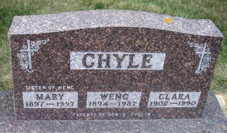 KOMAREK CHYLE, CLARA ANNA - Howard County, Iowa | CLARA ANNA KOMAREK CHYLE 