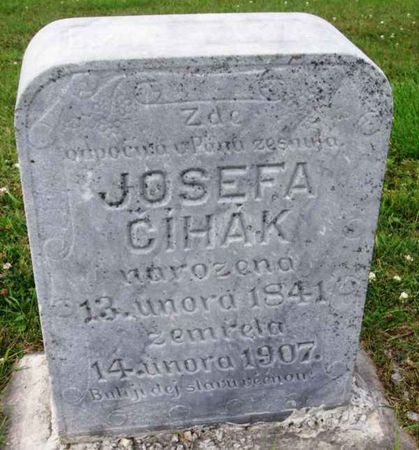 CIHAK, JOSEFA - Howard County, Iowa | JOSEFA CIHAK 