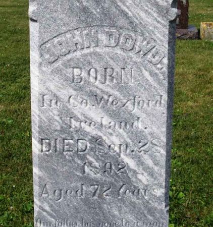 DOWD, JOHN - Howard County, Iowa | JOHN DOWD 