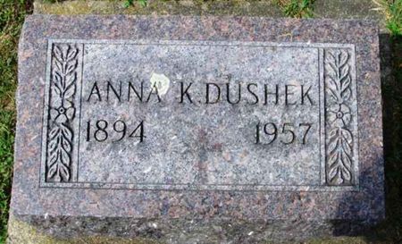 DUSHEK, ANNA K. - Howard County, Iowa | ANNA K. DUSHEK 