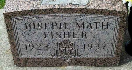 FISHER, JOSEPH MATH - Howard County, Iowa | JOSEPH MATH FISHER 