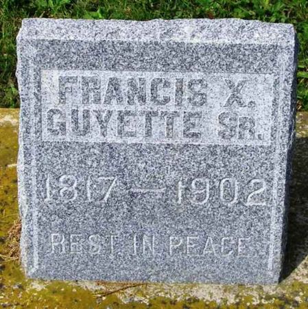 GUYETTE, FRANCIS X. SR. - Howard County, Iowa | FRANCIS X. SR. GUYETTE 