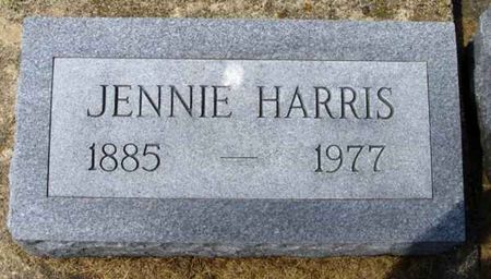 HARRIS, JENNIE - Howard County, Iowa | JENNIE HARRIS 