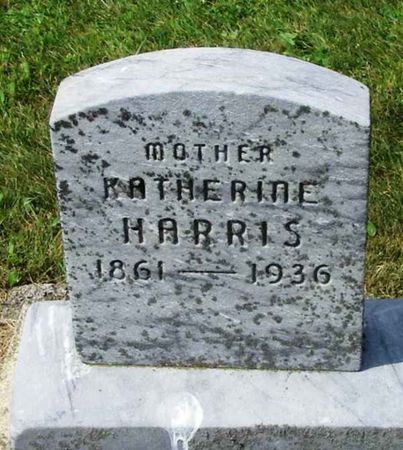 HARRIS, KATHERINE - Howard County, Iowa | KATHERINE HARRIS 