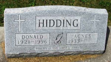 HIDDING, DONALD - Howard County, Iowa | DONALD HIDDING 