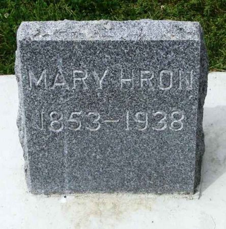 HRON, MARY - Howard County, Iowa | MARY HRON 