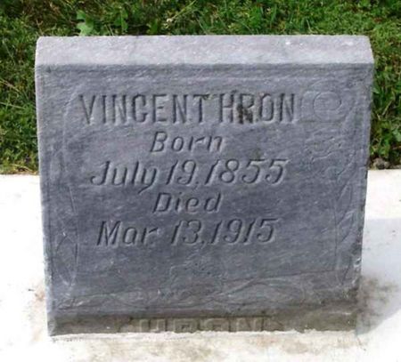 HRON, VINCENT - Howard County, Iowa | VINCENT HRON 