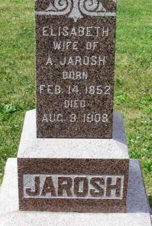JAROSH, ELISABETH - Howard County, Iowa | ELISABETH JAROSH 