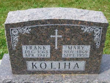 KOLIHA, FRANK - Howard County, Iowa | FRANK KOLIHA 