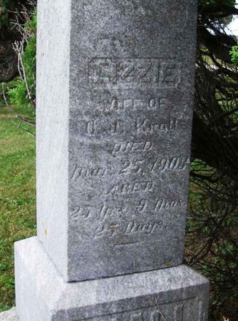 KRALL, LIZZIE - Howard County, Iowa | LIZZIE KRALL 