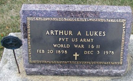 LUKES, ARTHUR A. - Howard County, Iowa | ARTHUR A. LUKES 