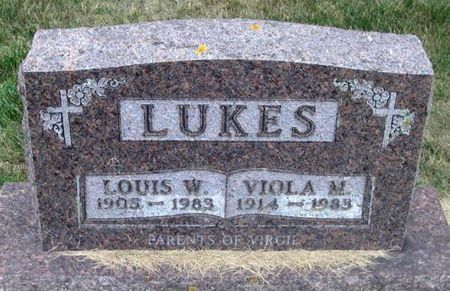 TAYLOR LUKES, VIOLA M. - Howard County, Iowa | VIOLA M. TAYLOR LUKES 