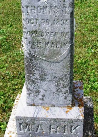 MARIK, THOMAS J. - Howard County, Iowa | THOMAS J. MARIK 