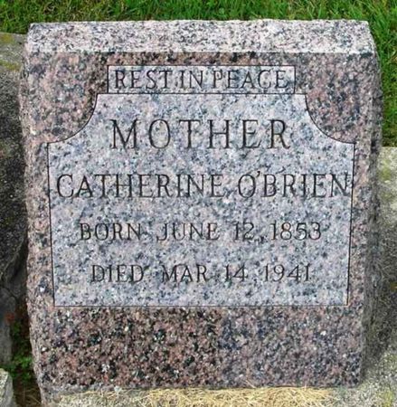 ENRIGHT O'BRIEN, CATHERINE - Howard County, Iowa | CATHERINE ENRIGHT O'BRIEN 