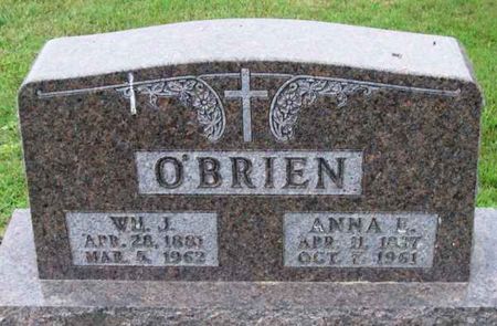 O'BRIEN, ANNA E. - Howard County, Iowa | ANNA E. O'BRIEN 