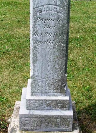 PAPACH, FRANCIS - Howard County, Iowa | FRANCIS PAPACH 